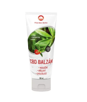 Pharma Activ CBD balzám masážní hřejivý uvolňující 100 ml