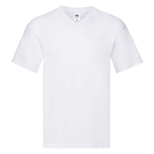 White T-shirt Original V-neck Fruit of the Loom