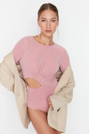 Trendyol Pink Knitted Bodysuit