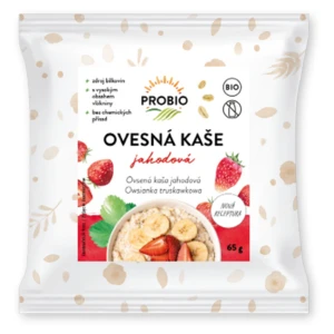 PROBIO Kaše ovesná jahodová BIO 65 g