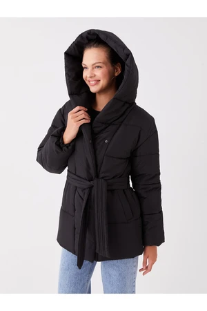 LC Waikiki Women's Hooded Straight Down Jacket