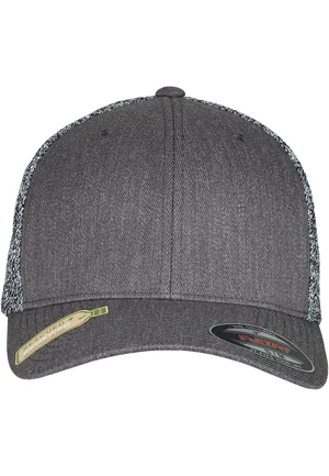 Flexfit Trucker Melange Mesh Black/Grey