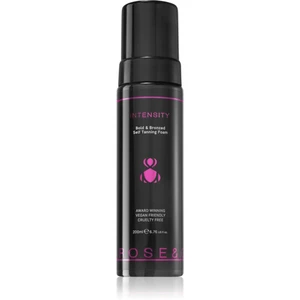 Rose & Caramel Intensity samoopaľovacia pena pre svetlú pokožku s hydratačným účinkom 200 ml