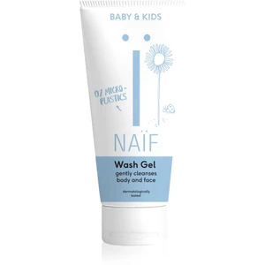 Naif Baby & Kids Cleansing Wash Gel čistiaci a umývací gél pre deti a bábätká 200 ml