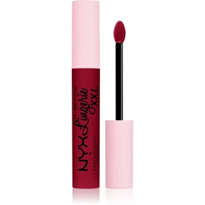 NYX Professional Makeup Lip Lingerie XXL tekutý rúž s matným finišom odtieň 22 - Sizzlin 4 ml