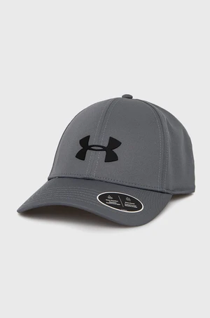 Čiapka Under Armour 1369781-001, šedá farba, jednofarebná