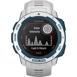 Garmin Instinct Solar Surf smart hodinky  45 mm  strieborná/antracitová