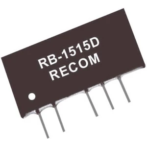 RECOM RB-2412D DC / DC menič napätia, DPS 24 V/DC 12 V/DC, -12 V/DC 42 mA 1 W Počet výstupov: 2 x