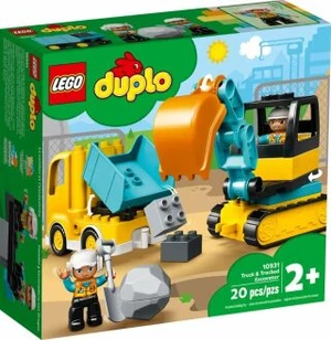 LEGO DUPLO 10931 Náklaďák a pásový bagr