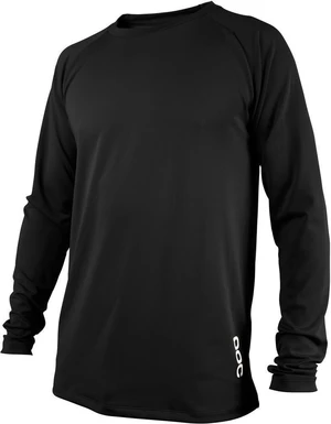 POC Essential DH LS Jersey Negru carbon XL