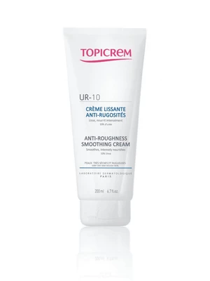 Topicrem Tělový krém na hrubou a suchou pokožku UR10 (Anti Roughness Smoothing Cream) 200 ml