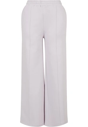 Dámské kalhotky Straight Pin Tuck Sweat Pants softlilac