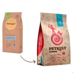 PETKULT   dog  SENSITIVE  FISH  adult   MEDIUM - 3kg