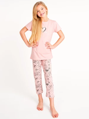 Yoclub Kids's Girls' Cotton Pyjamas PIF-0001G-A110