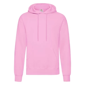 Men's Pink Hooded Sweat Fruit of the Loom