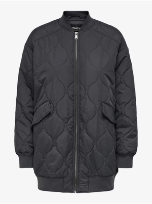 Black Women's Light Quilted Jacket ONLY Tina - Women