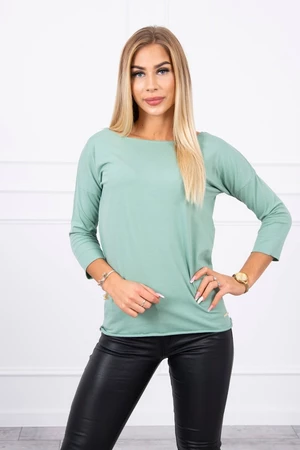 Blouse Casual dark mint