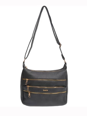 Graphite women's eco-leather bag