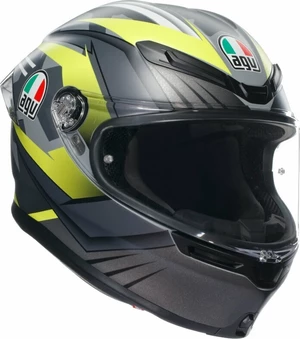 AGV K6 S Excite Matt Camo/Yellow Fluo XL Prilba