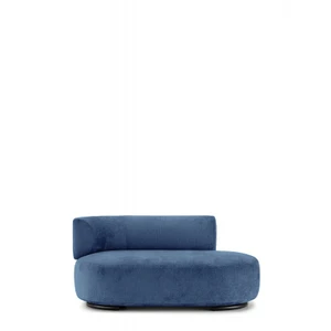 K-Wait Chaise lounge  Chenille levá područka světle modrá Kartell