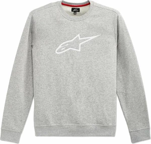 Alpinestars Ageless Crew Fleece Grey Heather/White XL Hanorac