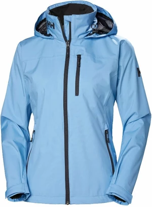 Helly Hansen Women's Crew Hooded Giacca Bright Blue L