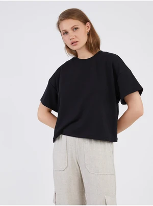 Black Women's Basic T-Shirt Pieces Chilli - Women