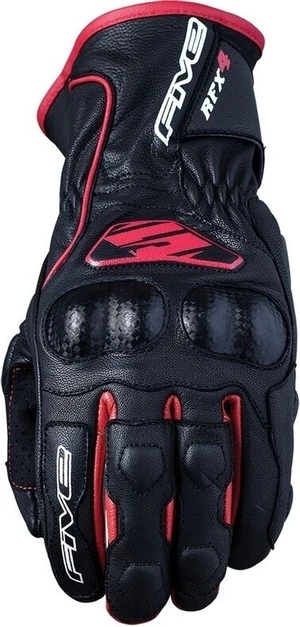 Five RFX4 Black/Red XS Guanti da moto