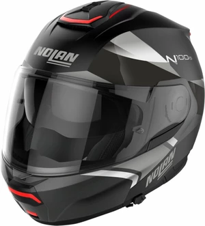 Nolan N100-6 Paloma N-Com Flat Black Silver M Casque