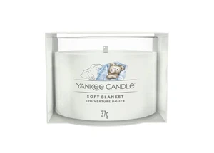 Yankee Candle - Votívna sviečka v skle Soft Blanket