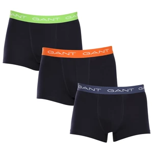 3PACK pánské boxerky Gant černé