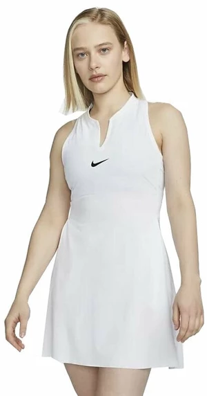 Nike Dri-Fit Advantage Womens Tennis Dress White/Black S Falda / Vestido