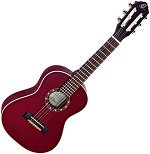 Ortega R121 1/4 Wine Red Guitarra clásica