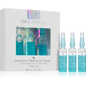 Dr. Grandel Hyaluron Moisture Flash ampule pro intenzivní hydrataci pleti 3x3 ml