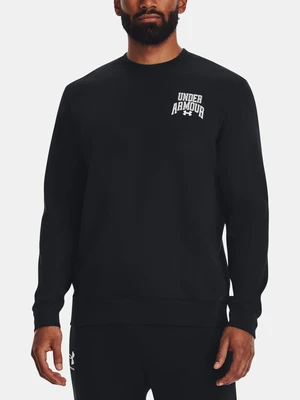 Under Armour Sweatshirt UA Rival Terry Graphic Crew-BLK - Men