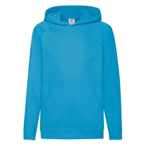 Blue Fruit of the Loom Kids Hoodie