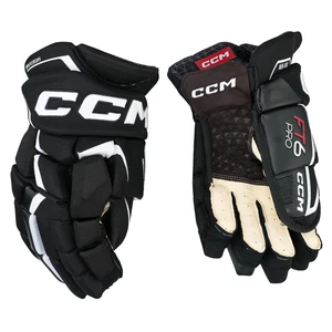 Ice Hockey Gloves CCM JetSpeed FT6 Pro Black/White 14 inch