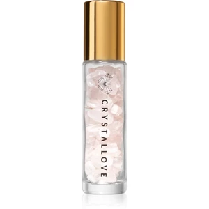 Crystallove Rose Quartz Oil Bottle roll-on s krystaly 10 ml