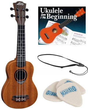 LAG TKU10S SET Ukulele soprano Natural