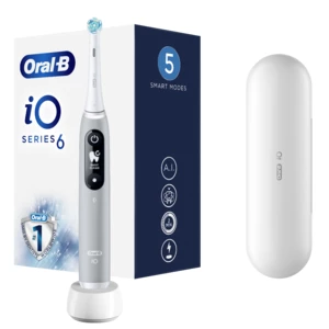 Oral-B iO6 Series Grey Opal elektrický zubní kartáček