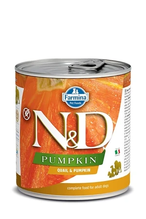 N&amp;D Pumpkin Adult Quail/Pumpkin Grain-free - 285g