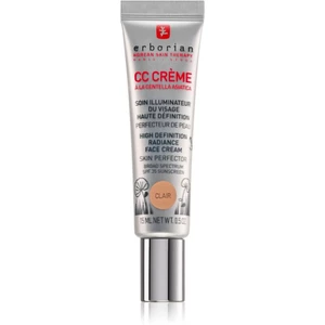 Erborian CC Crème Centella Asiatica rozjasňující krém pro jednotný tón pleti SPF 25 malé balení odstín Clair  15 ml