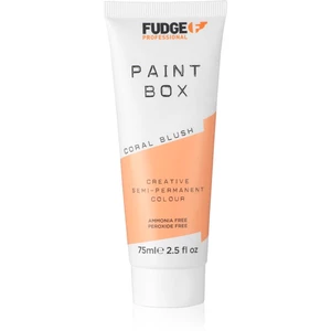 Fudge Paintbox semi-permanentná farba na vlasy odtieň Coral Blush 75 ml