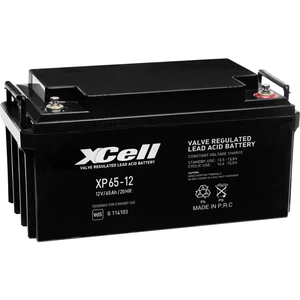 XCell XP6512 XCEXP6512 olovený akumulátor 12 V 65 Ah olovený so skleneným rúnom (š x v x h) 348 x 178 x 167 mm skrutkova