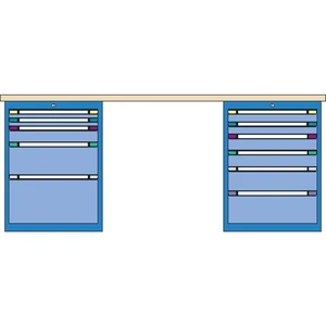 Thur-Metall 84582333 Pracovný stôl (š x v x h) 2000 x 840 x 700 mm