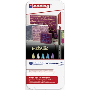 Edding fix E-1200 4-1200-6 rôzne farby triedené 1 mm, 3 mm 6 ks 6 ks