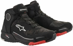 Alpinestars CR-X Drystar Riding Shoes Black/Camo/Red 43 Boty