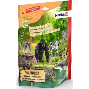 Schleich Sáček s překvapením africká zvířátka L série 4