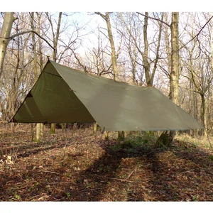 Bivakovací celta / plachta DD HAMMOCKS Tarp 3,5x3,5m - COYOTE