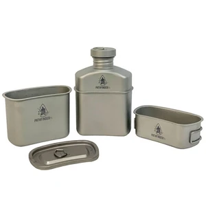 PATHFINDER SCHOOL Titanová sada na vaření PATHFINDER Titanium Canteen Cooking Set